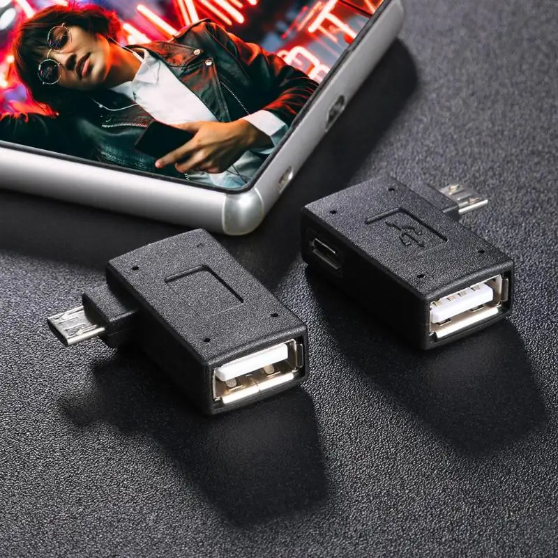 2шт 90 градусов микро USB питание для Мобильный телефон планшет левый правый угол 2 0