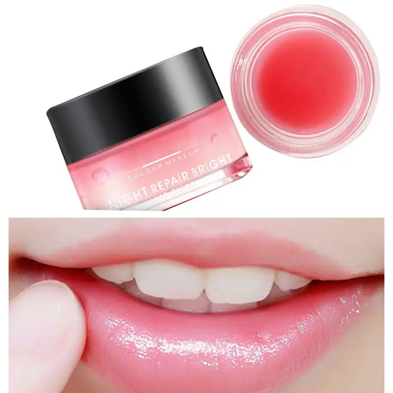 

Hydrating Lip Care Lighten Lip Lines Night Repairing Moisturizing Brightening Cute Lip Balm Plant Lip Mask Vaseline Gloss