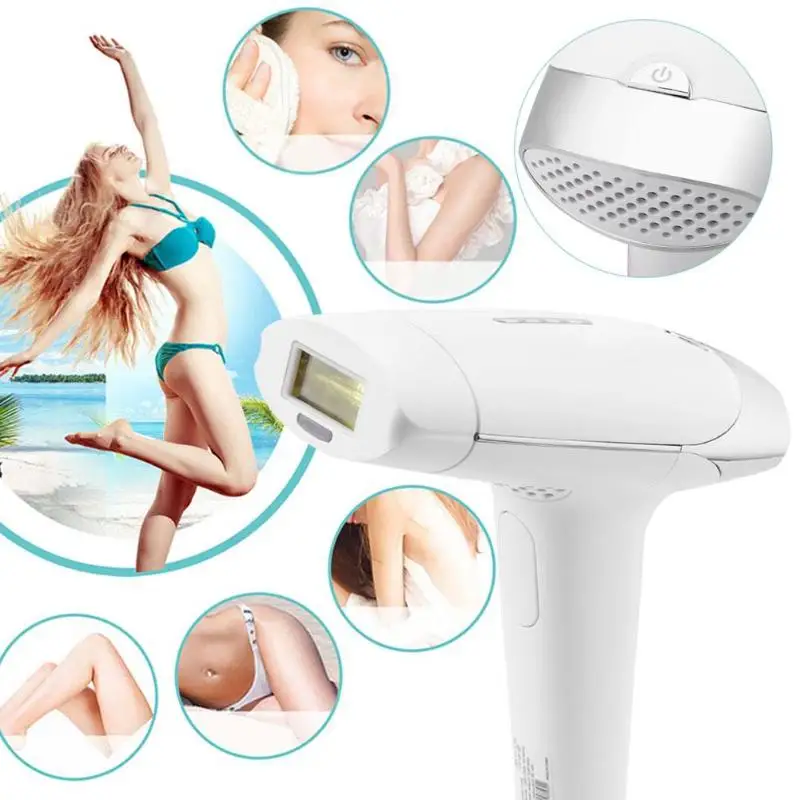 

Painless Laser Hair Removal Electric Depilator Hair Depilation Machine Trimmer Shaver 2019 valentines day gift