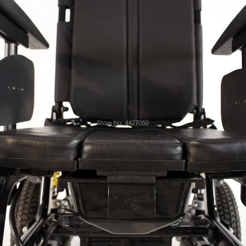 

2019 Adjustable heightened backrest commode foldable wheelchair for elder people