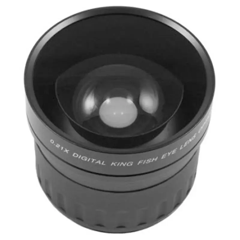 

58mm 0.21X Fisheye Wide Angle Macro Lens For Canon Nikon All Dslr Camera