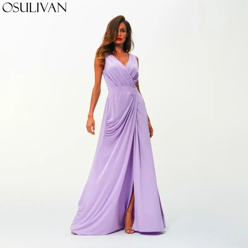 OSULIVAN платье Jurken Grote Maden женское Vestidos zomer jurk без рукавов офисная Дамская Уличная