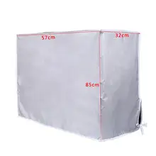 Наружная крышка кондиционера Полиэстер Кондиционер водонепроницаемый чистящий чехол для мытья Анти-пыль анти-снег чистящий чехол