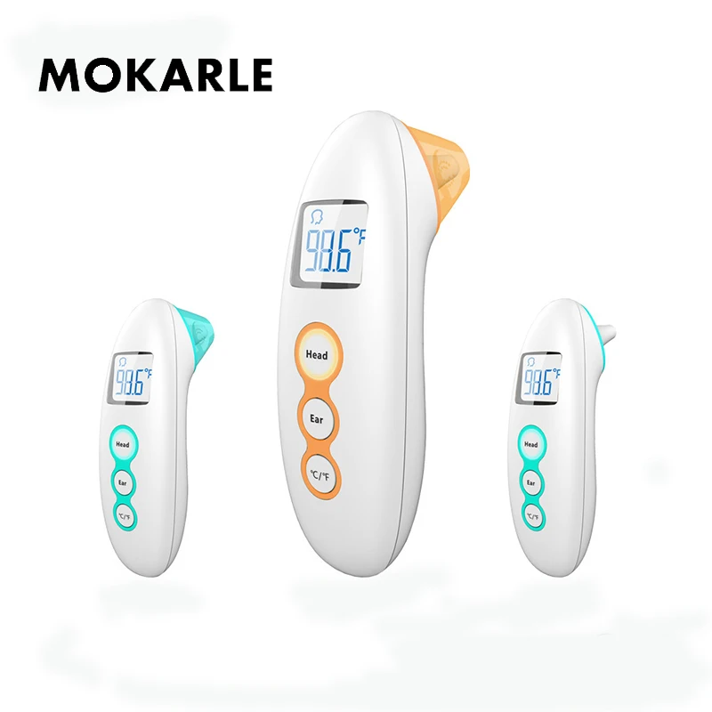 

Dual-mode Infrared Thermometer For Baby Forehead Ear Temperature Measurement Fever Alarm Digital Non-Contact Body Thermometer