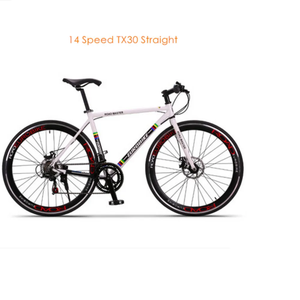 New Brand 700c Aluminum Alloy Frame 14/27 Speed Disc Brake Road Bike Outdoor Sport Racing Bicicleta Cycling Break Wind Bicycle New Brand 700c Aluminum Alloy Frame 14/27 Speed Disc Brake Road Bike Outdoor Sport Racing Bicicleta Cycling Break Wind Bicycle