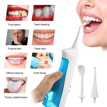 Электрический ирригатор для полости рта, водный Флоссер, струйный очиститель языка, Портативный уход за полостью рта, орошение, гигиена полости рта, очиститель зубов