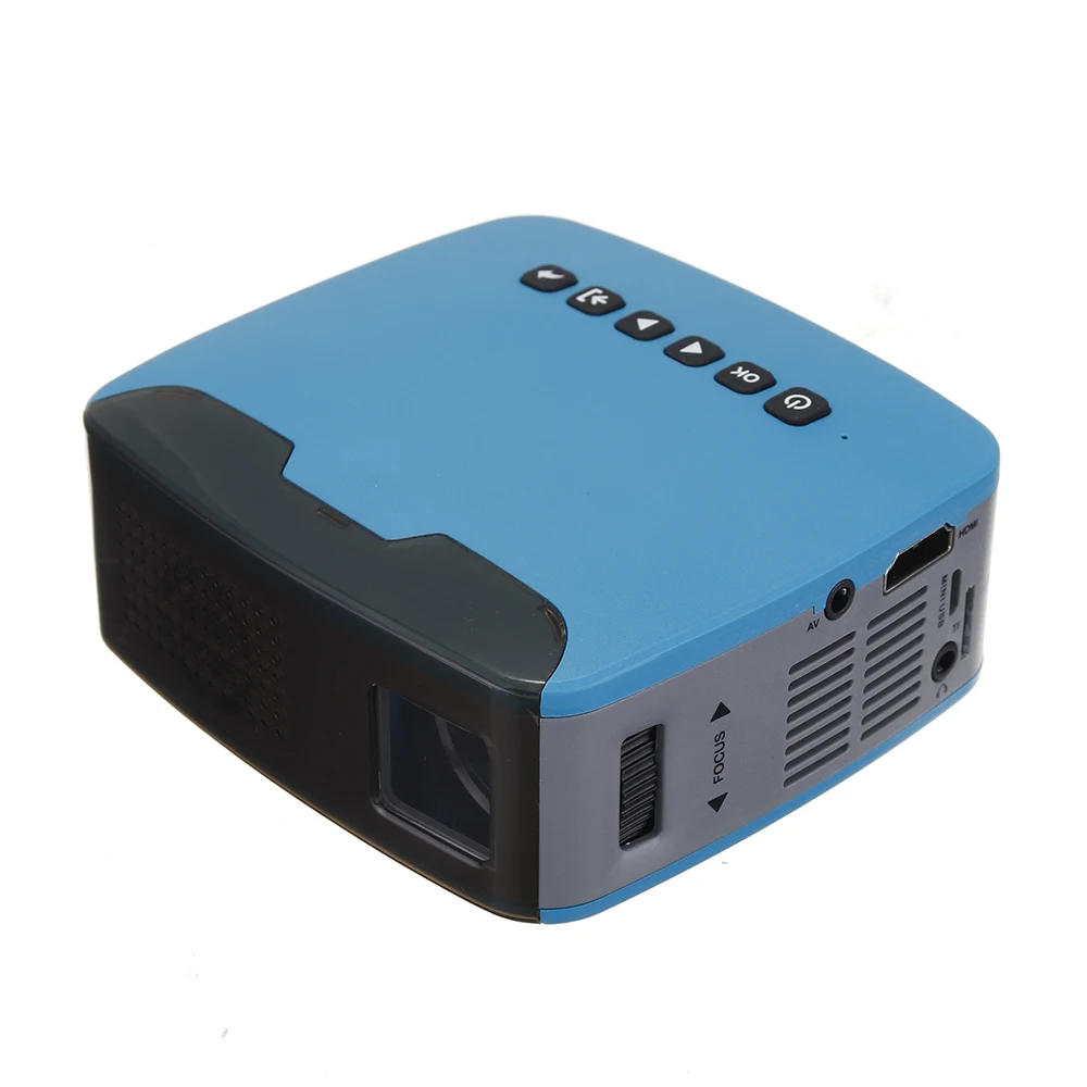 LEORY MINI MY20 ЖК проектор 13 ANSI люмен домашний мультимедийный 1080 P Встроенный динамик