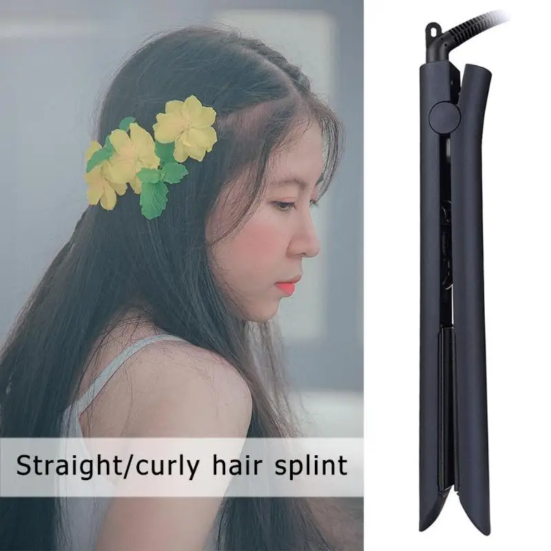 

Straight/Curly Hair Curling Perm Straightening Hair Straightener Flat Iron
