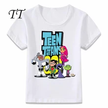 

Kids Clothes T Shirt Teen Titan Go Raven Robin Cyborg Children T-shirt for Boys and Girls Toddler Shirts Tee