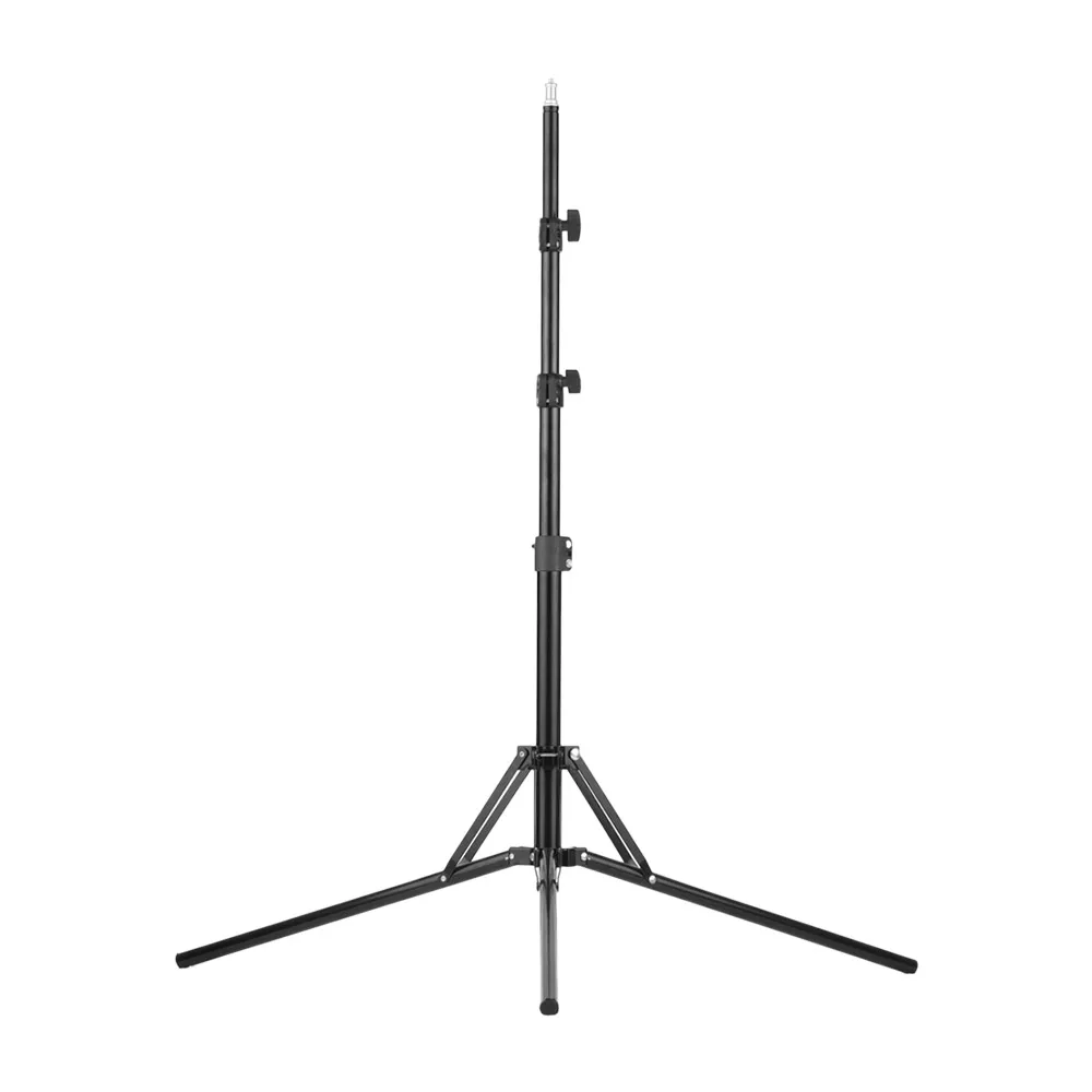 

Adjutable Al Alloy Light Stand Holder Bracket with 1/4 Inch Screw for Studio Photography Video Shooting Max Length 200cm / 6.5ft