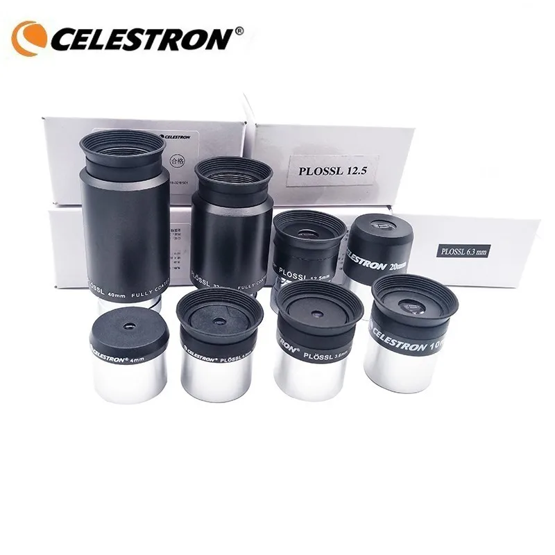 Celestron окуляр pl 3,6 мм SR4mm 6,3 мм 10 мм 12,5 мм 20 мм, маленького размера, круглой формы с диаметром 32 мм 40 мм Monoculo профессиональный телескоп астрономический телескоп Запчасти 1,25 дюймов