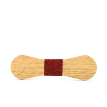 Новые повседневные европейские и американские горячие модели деревянный галстук-бабочка галстук ручной работы бизнес банты Горячие мужские и женские аксессуары Мода