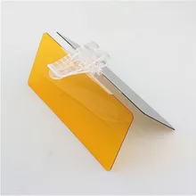 1 шт. автомобильный солнцезащитный козырек HD защита от солнечного света ослепительный Goggle День ночного видения УФ складной флип вниз вид акриловые солнцезащитные очки