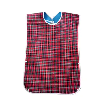 

New Popular Adult Waterproof Adult Mealtime Bib Cloth Protector Disability Aid Apron portable quality Bib