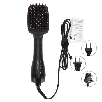 

Multifunctional Professional Hair Dryer & Styler 1000W Hot &Cool Air Comb Straightener Curler Hair Straightener