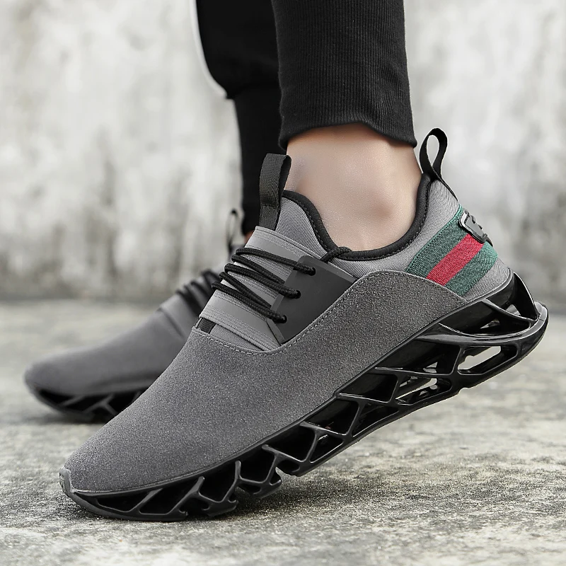 2019 New Men Running Shoes Sport Shoes Sneakers Male autumn winter Trending Style Blade Shoes leather Outdoor Walking Jogging 2019 New Men Running Shoes Sport Shoes Sneakers Male autumn winter Trending Style Blade Shoes leather Outdoor Walking Jogging