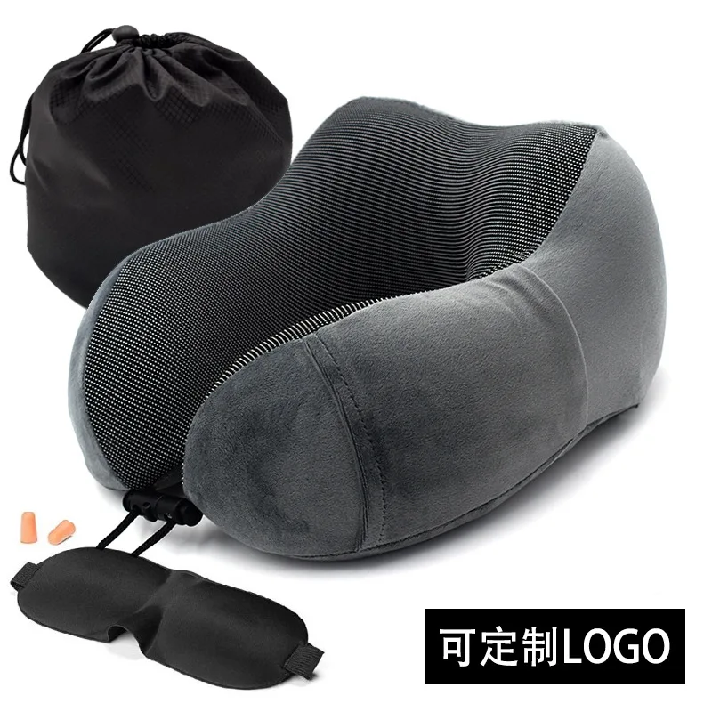 Memory Foam U Type Pillow Holds U Form Pillow Logo Custom Aircraft Magnetic Cloth Travel Pillow Nap Cervical Neck Pillow Memory Foam U Type Pillow Holds U Form Pillow Logo Custom Aircraft Magnetic Cloth Travel Pillow Nap Cervical Neck Pillow