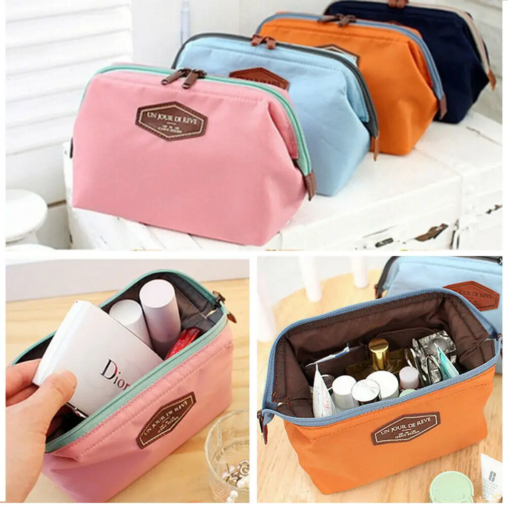 

2019 Hot Beauty Travel Small Cosmetic bag Cosmetic Case Makeup Bag Toiletry Organizer Mini Casmetic Storage Bags Home Organizer