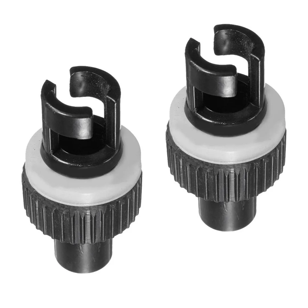 1 قطعة/2 قطعة الأسود ABS نفخ كاياك قارب مضخة هواء HR خرطوم محول H-R صمام محول للرياضات المائية التجديف قوارب اكسسوارات