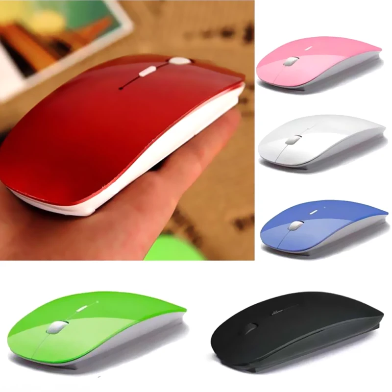 Беспроводная мышь для ноутбука вес брутто 70 г Dpi 2400 беспроводная Recarreg Vel Rgb правой