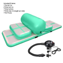Надувной батут надувной воздушный трек 3 м 10/20 см Толщина Надувные Гимнастика воздуха трек для тренировок/дома/Чирлидинг/yoga/вода+ насос