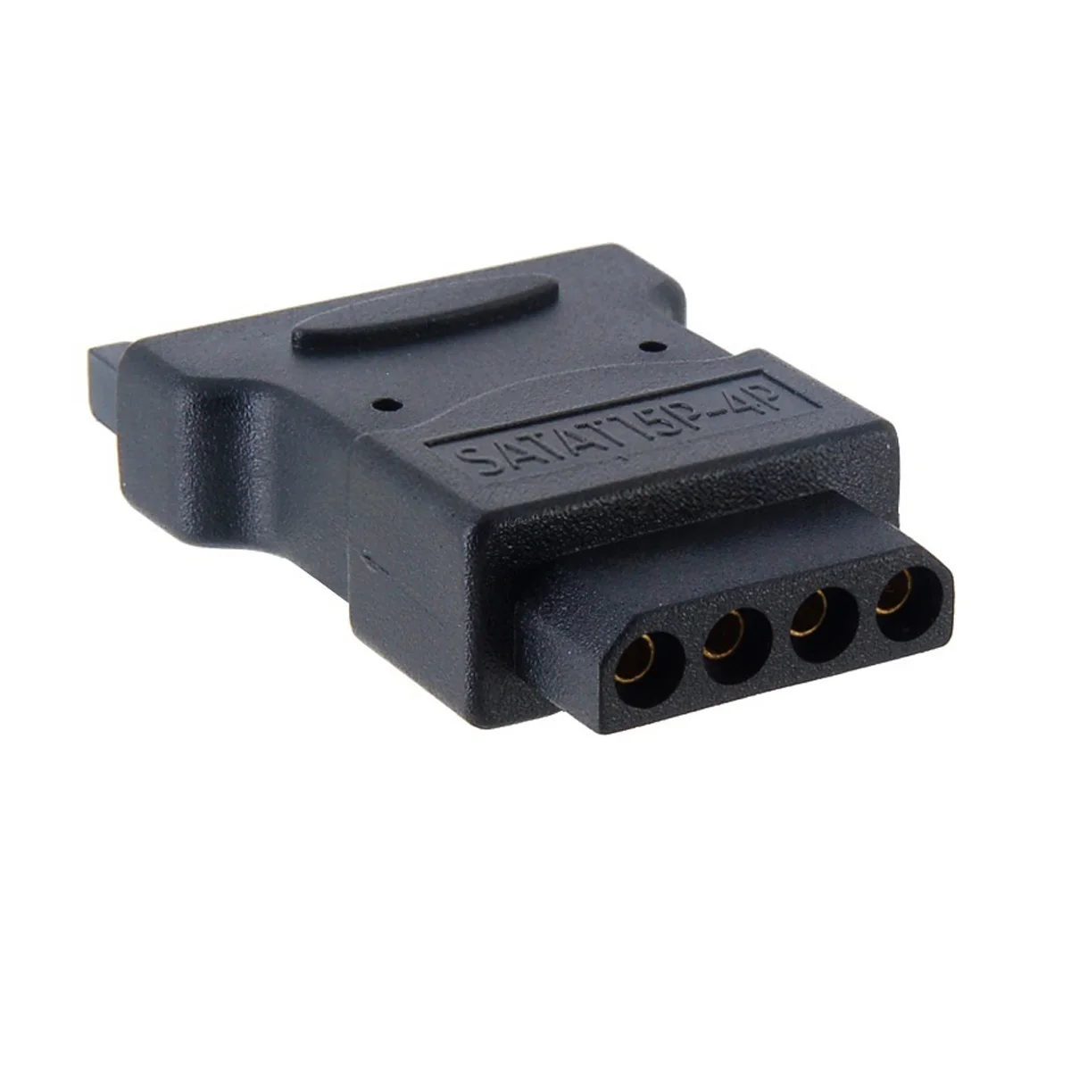 4 контактный жесткий диск Molex IDE на SATA 15 Штекерный адаптер питания|Компьютерные