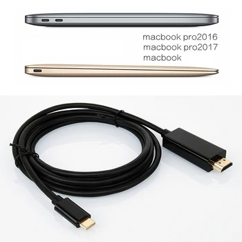 

Type-C to HDMI,USB C to HDMI, CableCreation Type C to HDMI 4K Hub Adapter (Thunderbolt 3),Compatible MacBook Pro/iPad Pro 2018