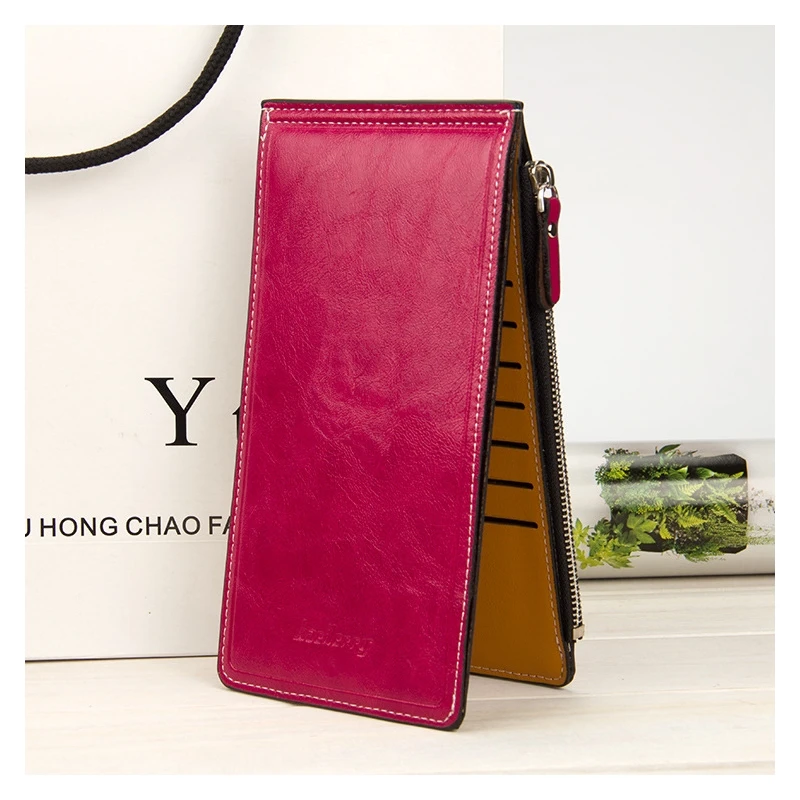

Women's Wallet Long Multi-Card Position Clutch Bag Multi-Function Card Package Wallet Female