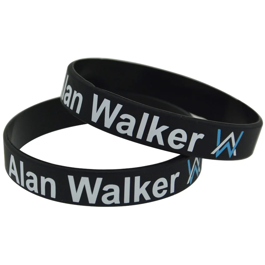 1 шт. силиконовый браслет Alan Walker с музыкальными фанатами