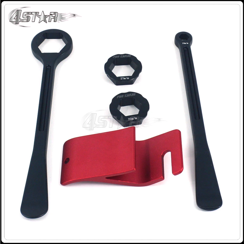 10MM 12MM 22MM 27MM 32MM Aluminum Tyre Iron Set Changing Tool Kit Tire Lever Wrench Spanner Head Bead Holder For Japanese Bike