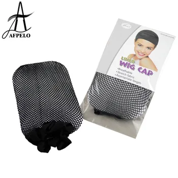 

24pcs Hairnets Best Quality Mesh Weaving Black Wig Hair Net Making Caps Weaving Wig Cap & Hairnets