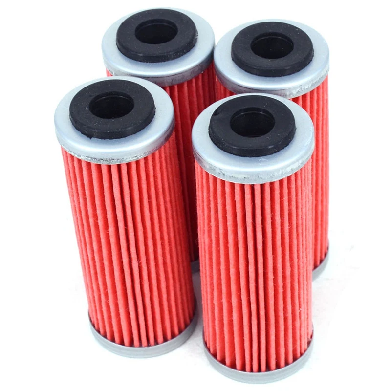 

4Pcs Motorcycle Oil Filter Cleaner For Ktm Exc-F Sx-F Xc-F Exc Xcf-W Smr Xc-W Exc-R Xc-Wr 250 300 350 400 450 505 530 Dirt Bik