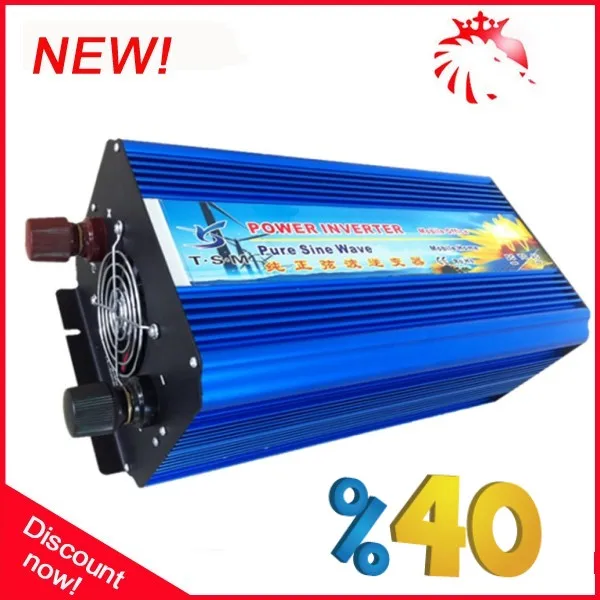 

10000W Peak vero sinusoidale Inverter 5000W pure sine wave power inverter, 24vdc/220-240vac dc to ac power inverter
