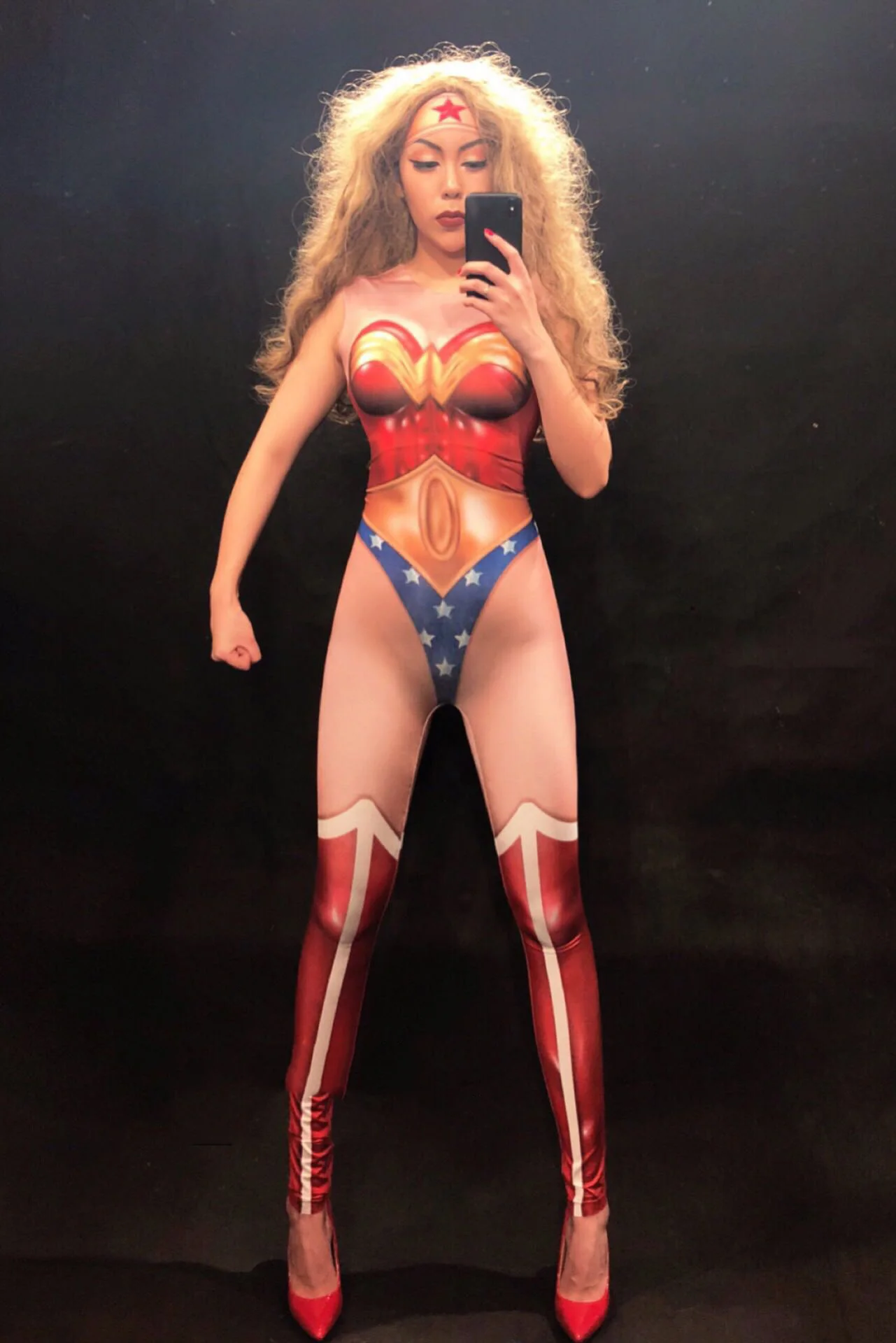 Женский сексуальный комбинезон для ночного клуба вечерние костюмы сценическая одежда 3D печать Gogo