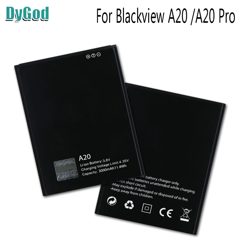 

DyGod For Blackview A20 Extreme Replacement Battery For Blackview A20 Pro Bateria Batterie Cell Mobile Phone Batteries