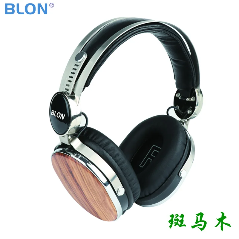 Деревянная Bluetooth гарнитура BLON Bosshifi HD08BT V4.1 Портативная колонка 40 мм динамическая