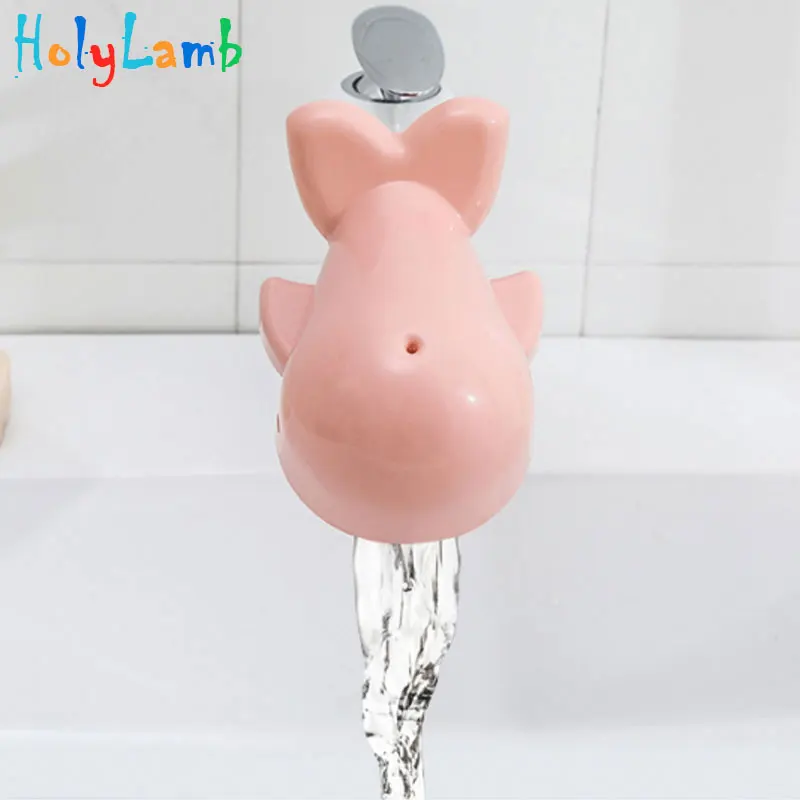Dolphin Cartoon Faucet Extension Children Baby Handwashing Tools Baby Accessories For Bathing Children Water Trough Bathroom