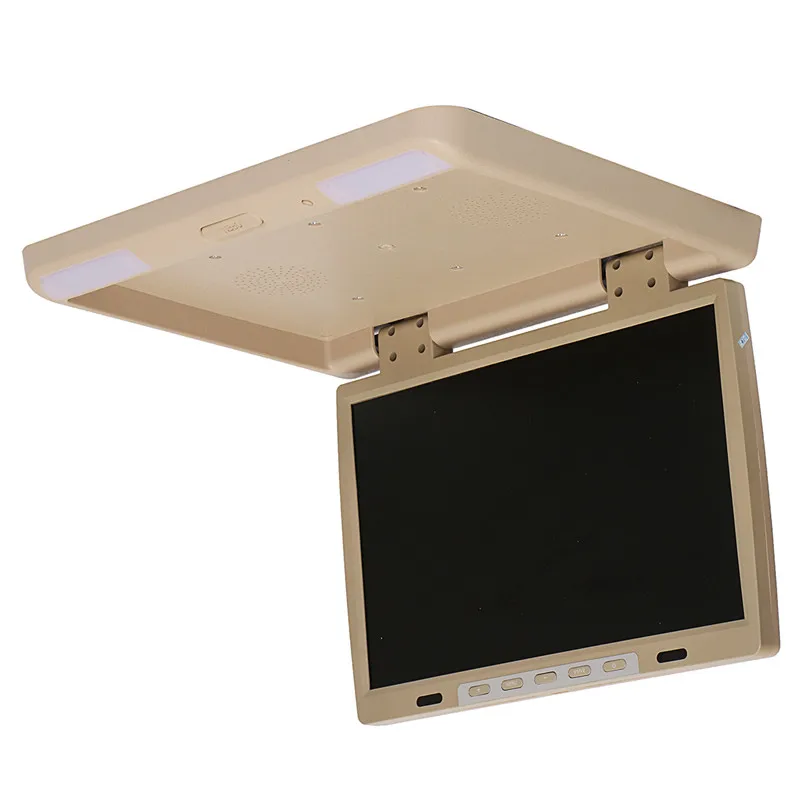 

KROAK 15.4'' Car Screen Flip Down Roof Mount Monitor Overhead TFT LCD Car DVD HDMI Player