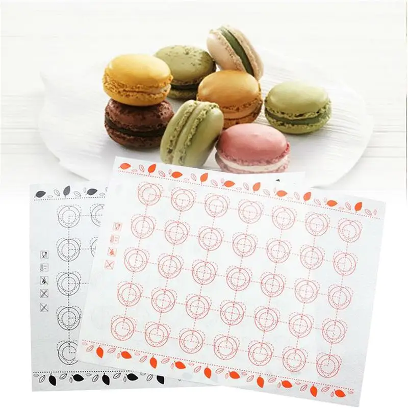 

Silicone Macaron Baking Mat Non-Stick Pad Multi-Function Pastry Cake Sheet Baking Supplies