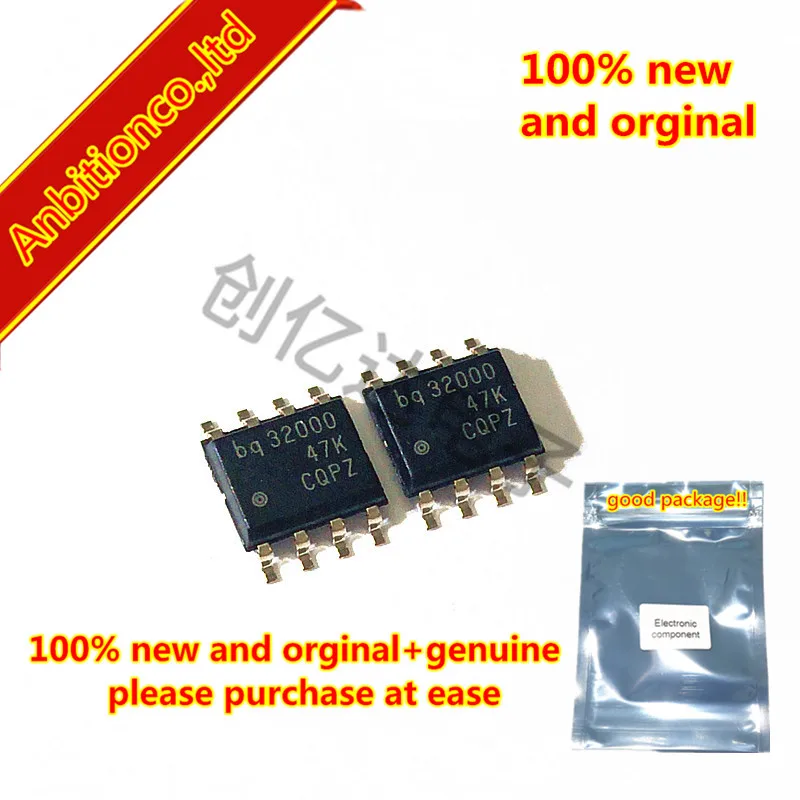 10 шт. 100% Новые оригинальные BQ32000DR BQ32000 SOP-8 часы в реальном времени (RTC) наличии |