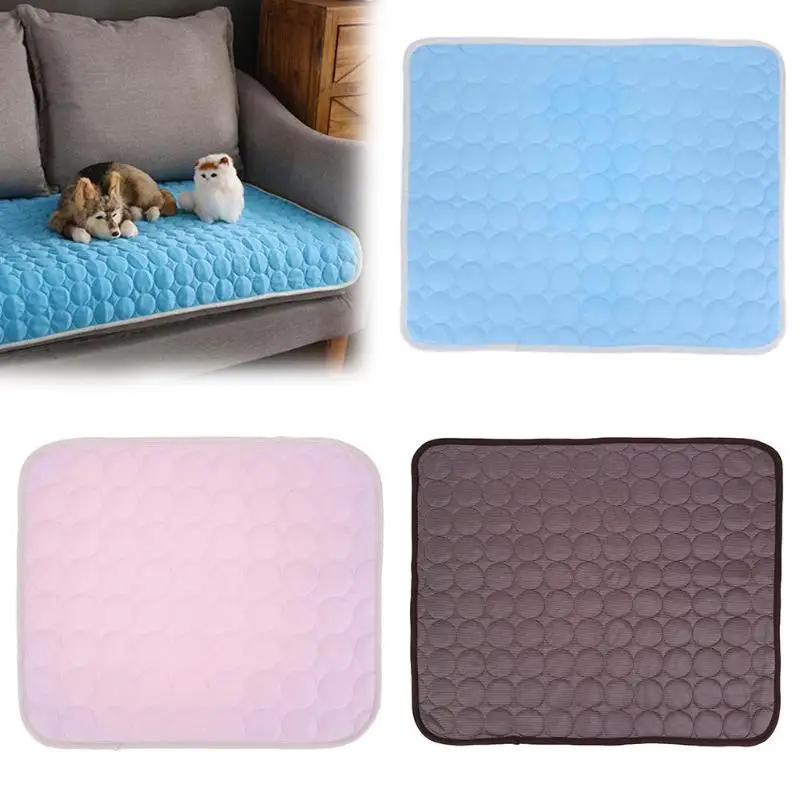 

Summer Pet Dog Cooling Mat Ice Blanket for Dogs Cats Sofa Pad Bedding Mats Pet Dog Cat Sleeping Mat Pet Products Accsssories