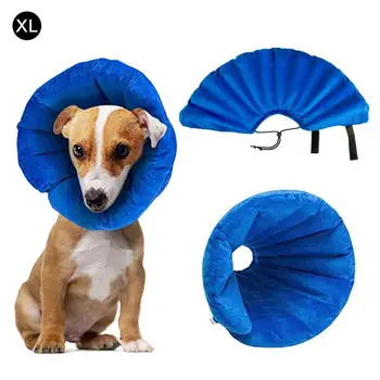 

Hot sale Inflatable Dog Collar Pet PVC Anti-smashing Adjustable Beauty Recovery Protective Collar for Large Small Cat Dog
