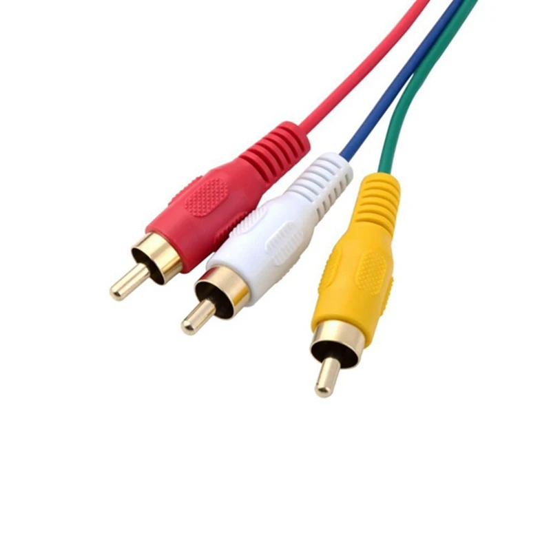HDMI папа к RCA Видео Аудио AV кабель адаптер для PS3 PS4 Xbox One Wii новейший|Кабели передачи