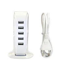 FUNN-5 usb порты зарядное устройство 30 вт адаптер питания концентратор 4A настенная зарядка удлинитель ЕС Plug