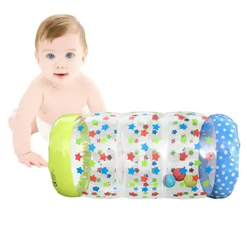 

Crawling Plastic Training Roller Infant Inflatable Durable Roller Bao Exercise Early Learning For Infants Toddlers Tummy Time