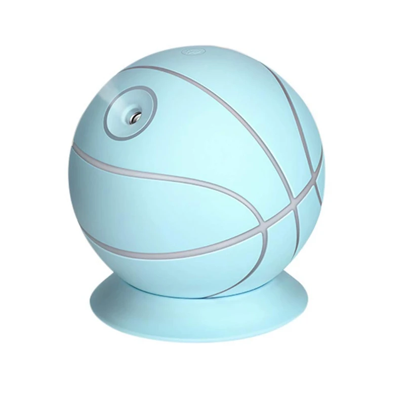 

Air Purifier 240ml Large Capacity 35ml/h LED Humidifier Home Mute Mini Office Desktop Aromatherapy Basketball Handy Switch Wit