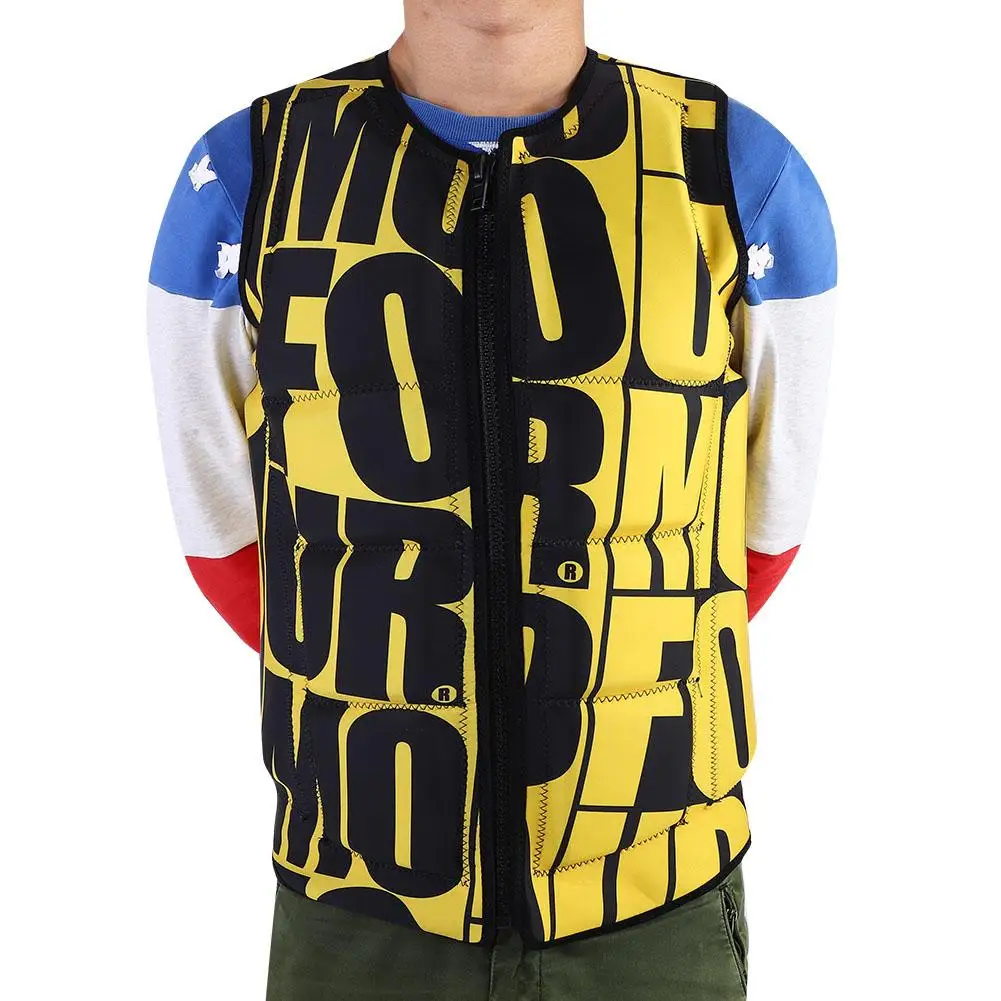 

Life Jacket Swim Buoyancy Safety Survival Vest for Floating Surfing Swimming Boating Beach Outdoor Survival Aid Safety Jacket