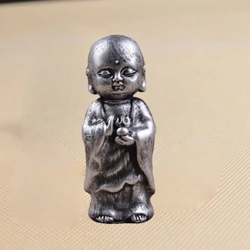 Buddhism Little Statues Miniature Craft Buddha Statues Resin Mini Chinese Buddhism Zen Monks