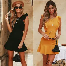 Hirigin Brand Sexy Dress Vestidos 2018 New Women Summer Casual Sleeveless Bodycon Backless Casual Cocktail Mini Dress Clubwear Hirigin Brand Sexy Dress Vestidos 2018 New Women Summer Casual Sleeveless Bodycon Backless Casual Cocktail Mini Dress Clubwear
