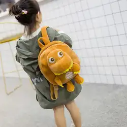 Милый детский рюкзак для мальчиков и девочек с рисунком динозавра, детская школьная сумка